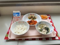 給食の写真