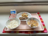 給食の写真