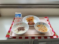 給食の写真