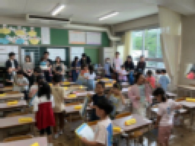 ３組の学習の様子