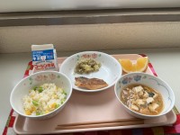 給食の写真
