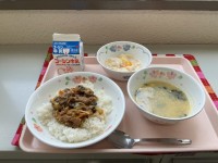 給食の写真