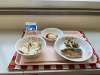 給食の写真