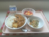 給食の写真