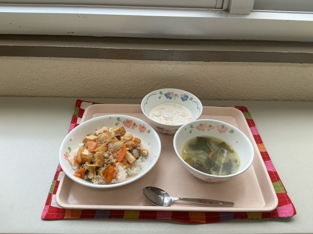 給食の写真