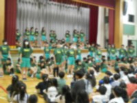 壮行会の様子
