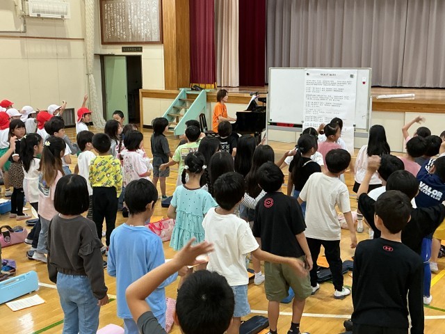 合唱練習の様子
