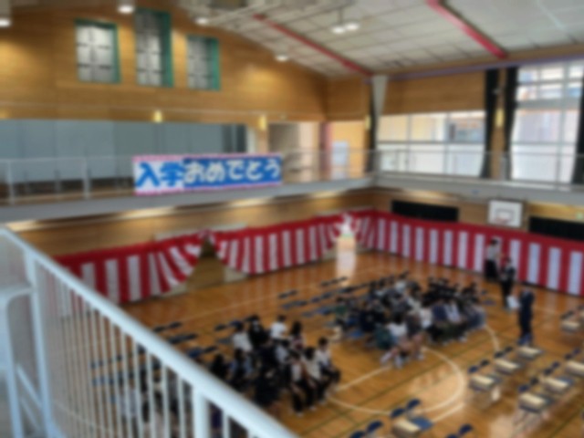 入学式前の準備から　その２