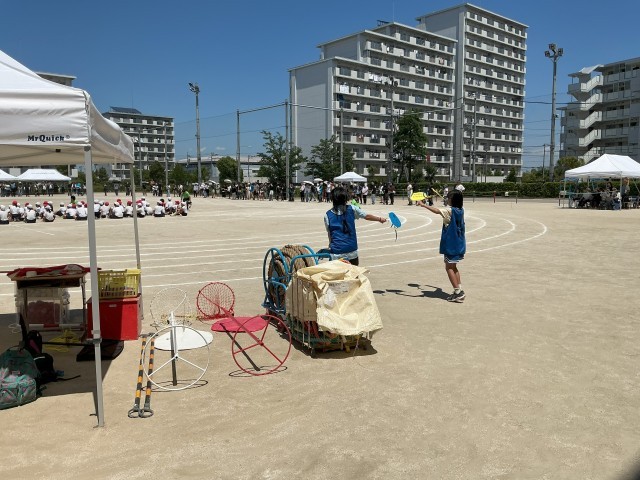 運営ボランティアの中学生の皆さん