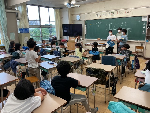 みんなで話し合いました。