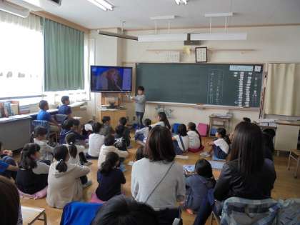 4年1組　　国語の様子