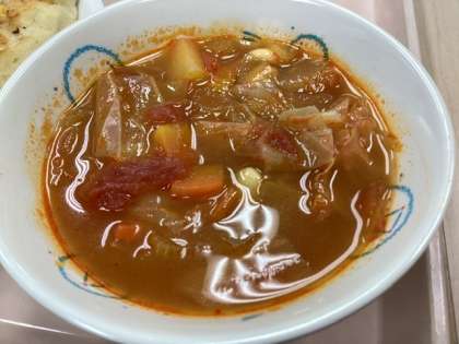 「大豆のミネストローネ」