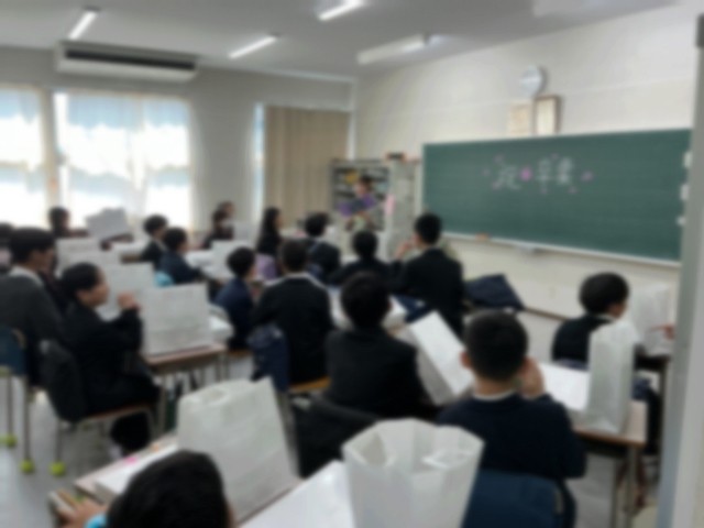 卒業式後の様子　その３