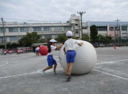 ２人で力を合わせて！