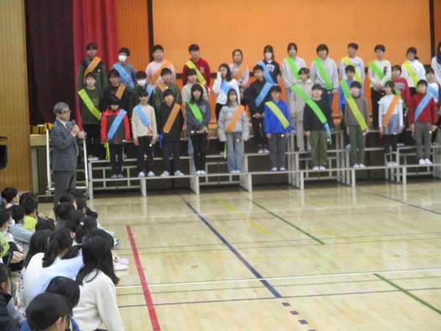 校長先生のお話