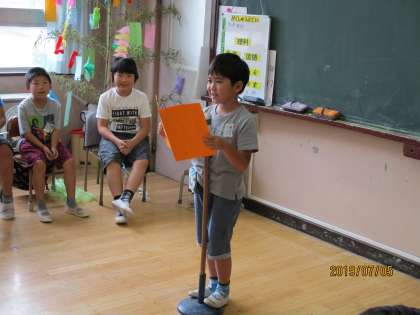 七夕祭り・司会