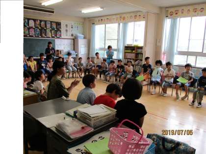 七夕祭りの様子