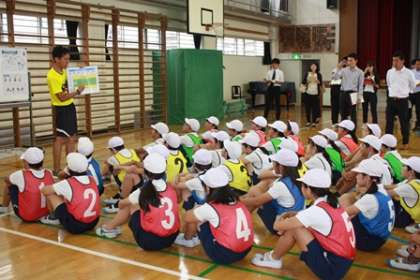 授業開始の説明