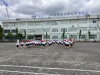 リハーサルに向けての準備の様子