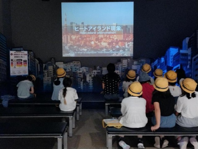 ヒートアイランド現象について学びました。
