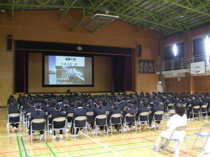 新入生歓迎会の様子