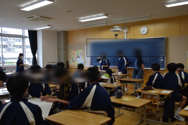 学級でリーダーからの提案