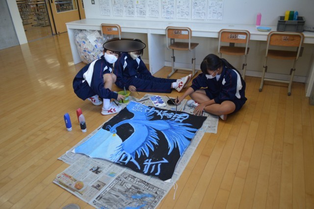 学級旗づくり　その２