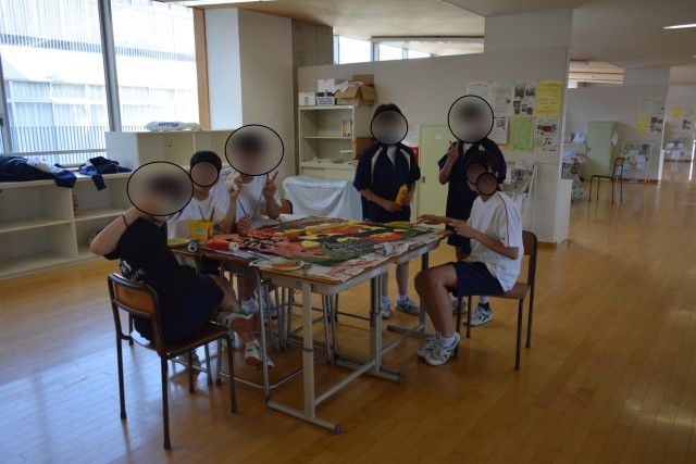 学級旗づくり　その４