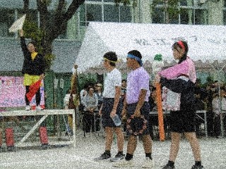 部活対抗リレー
