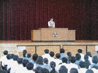 生徒会のことば