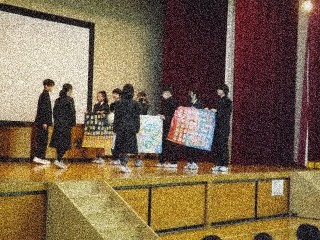 メッセージ贈呈