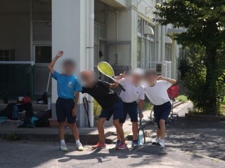 松六の生徒は元気いっぱい
