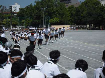 １年男子１００ｍ走