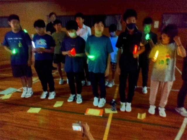 昨晩のキャンドルサービス
