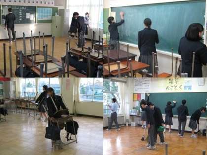 清掃の様子！