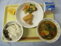 今日は和食です