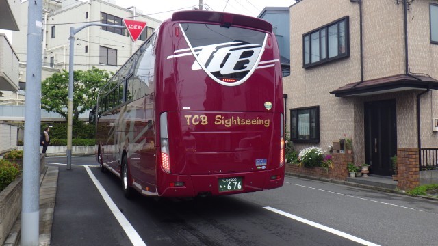 最後尾の5号車出発