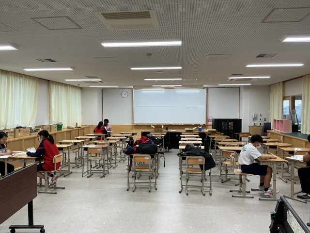 級ごとに分かれて実施