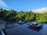 雲の流れが速い！