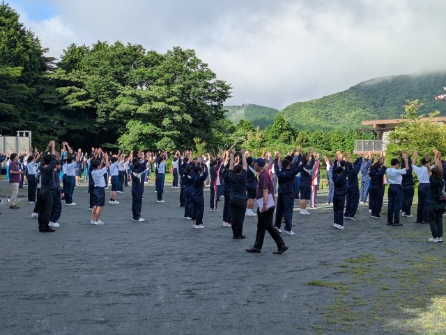 日本人はラジオ体操でしょ！
