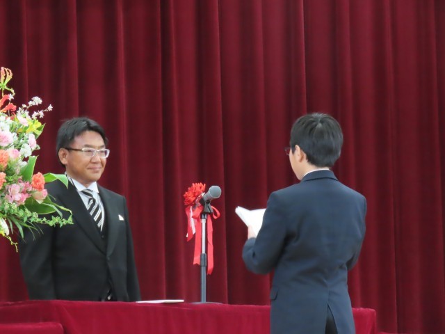 新入生代表の言葉