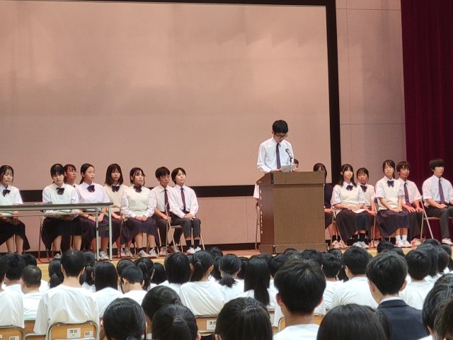選挙管理委員会委員長の話