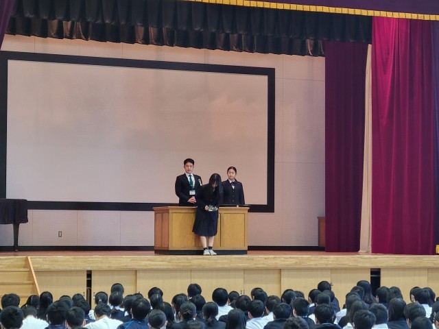 江戸川区中学校弁論発表会