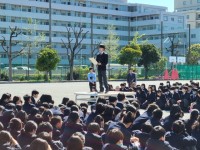 歓迎の言葉（生徒会副会長）