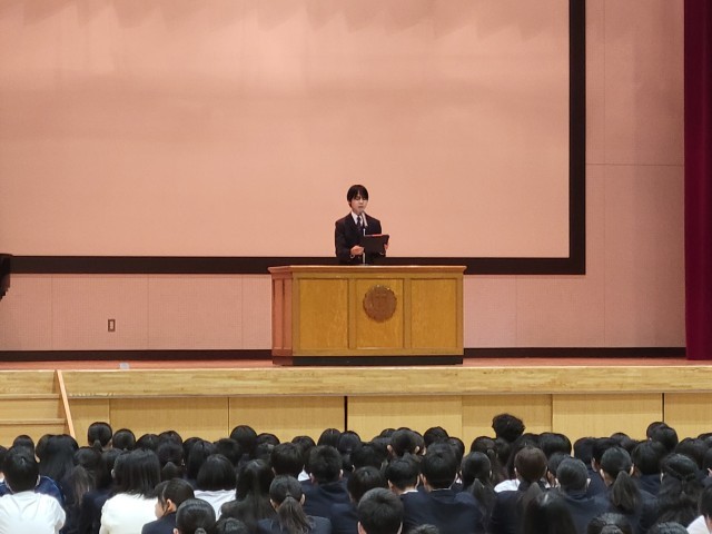 生徒会副会長の話