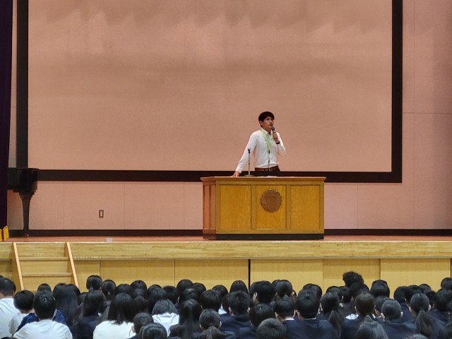 生活指導主任の話