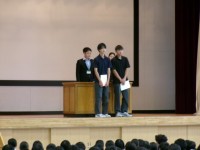 ソフトテニス部表彰
