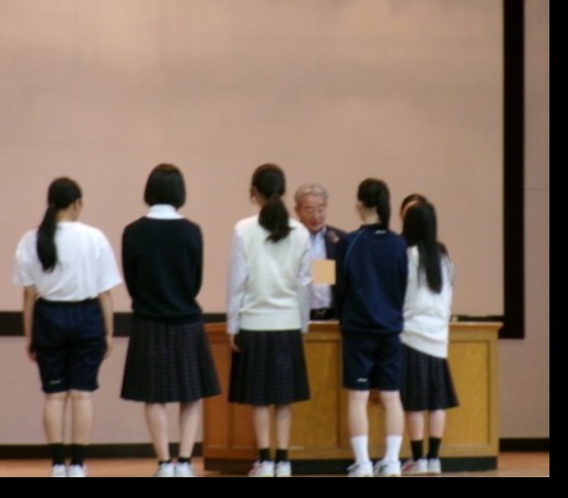 標語コンクール表彰