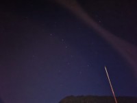 屋上からの北斗七星