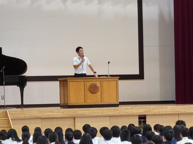 校長先生のお話
